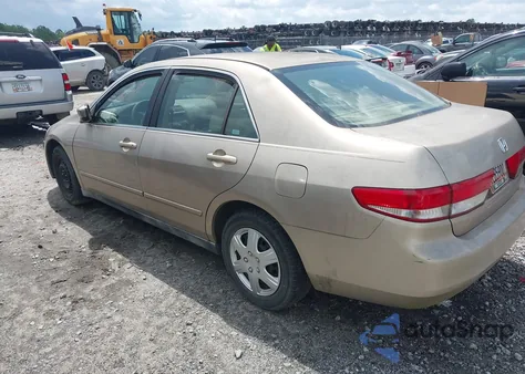 2003 Honda Accord 2.4 Lx from USA, damaged, VIN 1HGCM56323A041049